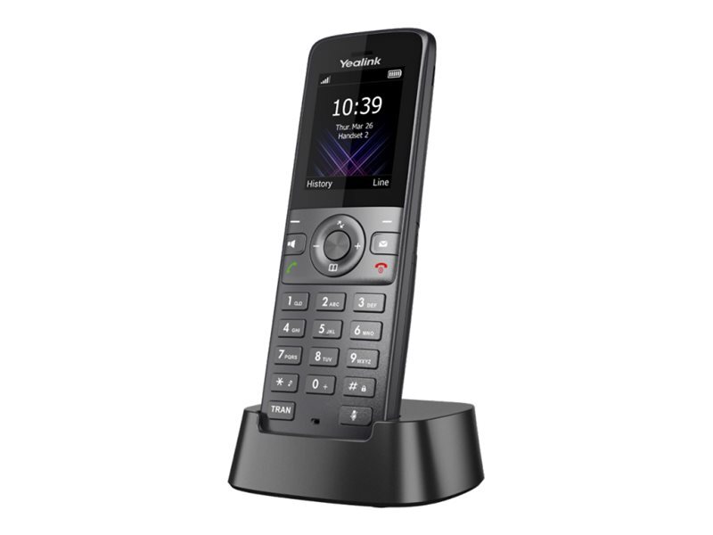 Yealink W74H Cordless extension handset with Bluetooth interface with 1302008
