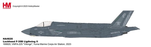 Hobby Master HA4620, F-35B Lightning II 169920, VMFA-225 "Vikings", 1:72 - Picture 7 of 7