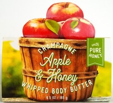 Bath Body Works CHAMPAGNE Apple  Honey Whipped Body Butter, 6.5 oz, NEW