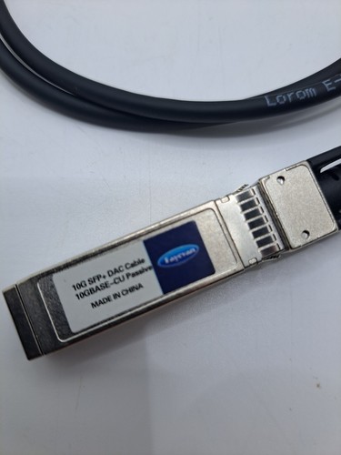 10G SFP+ DAC Cable SFP+ Copper Twinax Cable For Cisco SFP-H10GB-CU1M, 3 Feet - Picture 2 of 3