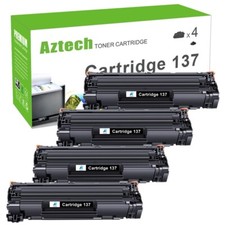 4PK CRG137 Toner Compatible For Canon 137 ImageClass MF232w MF227dw D570 MF244dw