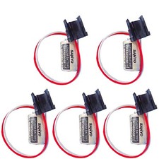 5Pcs Battery for SANYO CR14250SE 3V 1800mAh 1747-BA PLC SLC500 Battery CR14250SE