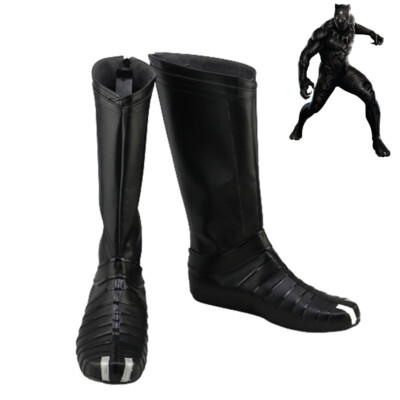 Black Panther Shoes Cosplay T'Challa Men Boots