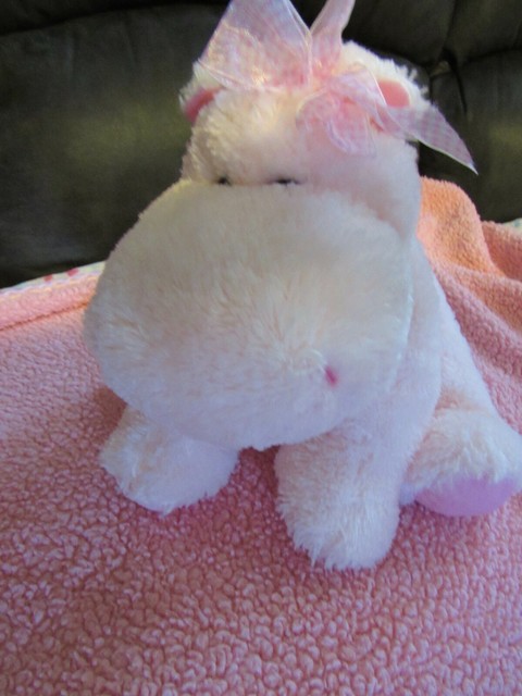 pink hippo plush