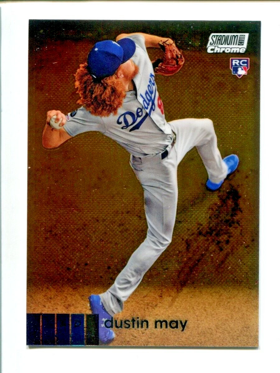 2020 Topps Stadium Club - Chrome #255  Dustin May ⚾ RC