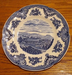 8 Blue by Johnson Brothers Johnson Brothers Old Britain Castles Blue Salad Plate 8