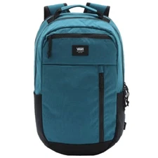Vans Disorder Plus Backpack Blue Coral Ripstop Laptop Unisex School Zip Cordura
