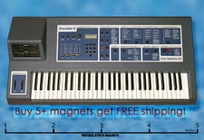 E-mu Emulator 1 2 3 Emax SE 2 Modular XL-7 MP-7 SP 12 1200 SYNTH fridge magnet