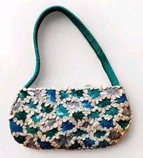 MPM MALI' PARMI BORSA a spalla - c/pietre in Madreperla - SCONTO 60% - Hand Made