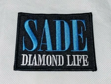 Sade Diamond Patch - lovers rock - sweetest taboo - iron on embroidered soul