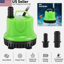 Submersible Water Pump Dirty Clean Aquarium Fountain Pool Pond Fish Tank Flood