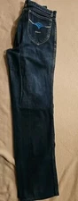 🔥Vintage Rare Womens P.S. Gitano Blue Distressed Mom Jeans  14 Long  (28x32) 