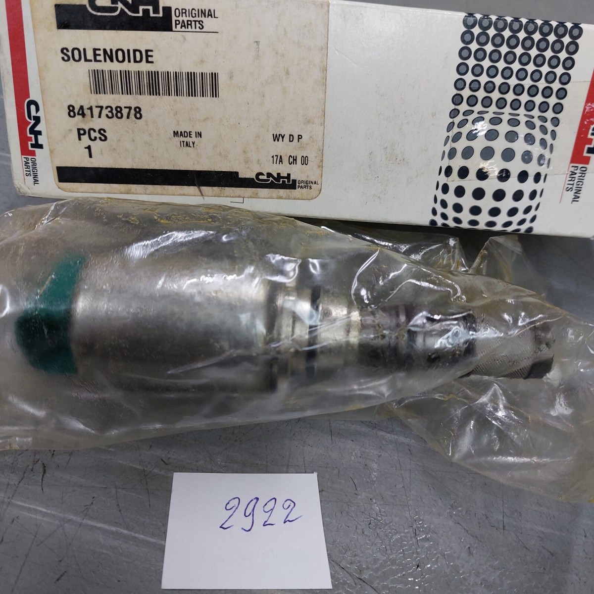 NOS NEW TRACTOR PARTS 84173878 SOLENOID Case parts QUADTRAC 550