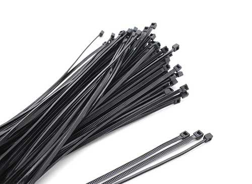100 Pack 8" Inch Slim Black UV Resistant Nylon Cable Zip Ties TY Wrap Tie 30 lbs - 第 1/9 張圖片