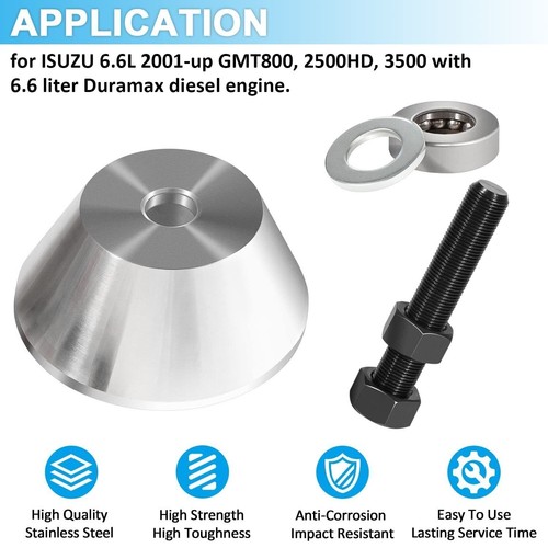 6.6L Duramax Front Crankshaft Seal & Wear Sleeve Installer J44645 For