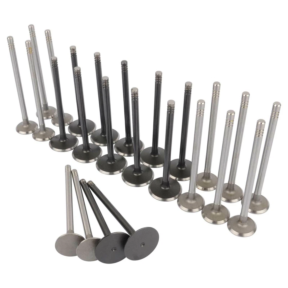 Juego de válvulas de motor admisión escape para Dodge Grand Caravan Chrysler 300 3.5 4.0 Foto 3 de 4