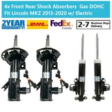 4x Front Rear Left Right Shock Absorbers For Lincoln MKZ Ford Fusion 3.7L 2013- 