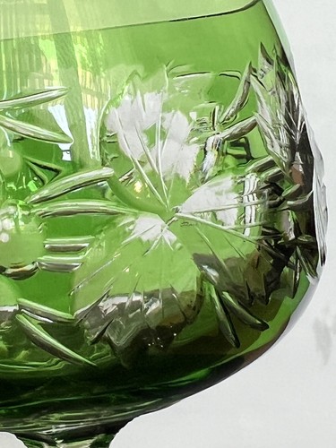Bicchiere da vino bicchiere di copertura uva romana taglio copertura verde - Foto 17 di 22