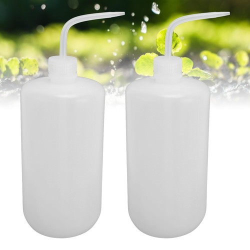 2Pcs Wash Bottle 1000ml Plastic Safety Laboratory Squeeze Tool With Narrow Mouth - Picture 10 of 24