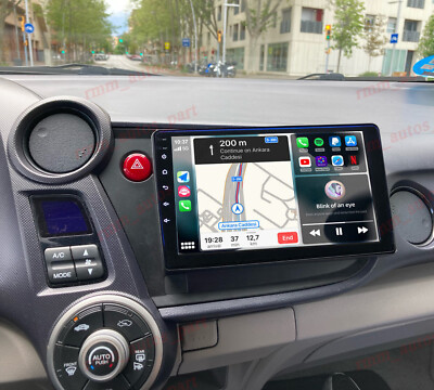 For Honda Insight 2009-2014 Apple CarPlay Android 13 Car Stereo Radio GPS WIFI