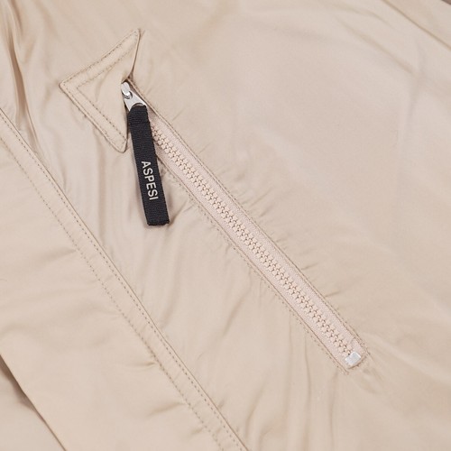 Aspesi F/W 24-25 Hooded Tech Fabric Parka Coat with Insulated Lining L New - Picture 2 of 9