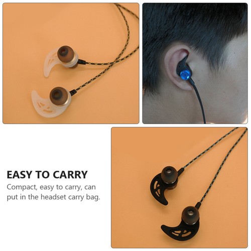 10 Pairs Ohrhörer Ohr Anti- Ohr Kabel Aufhänger Anti- Earhooks - 第 12/12 張圖片