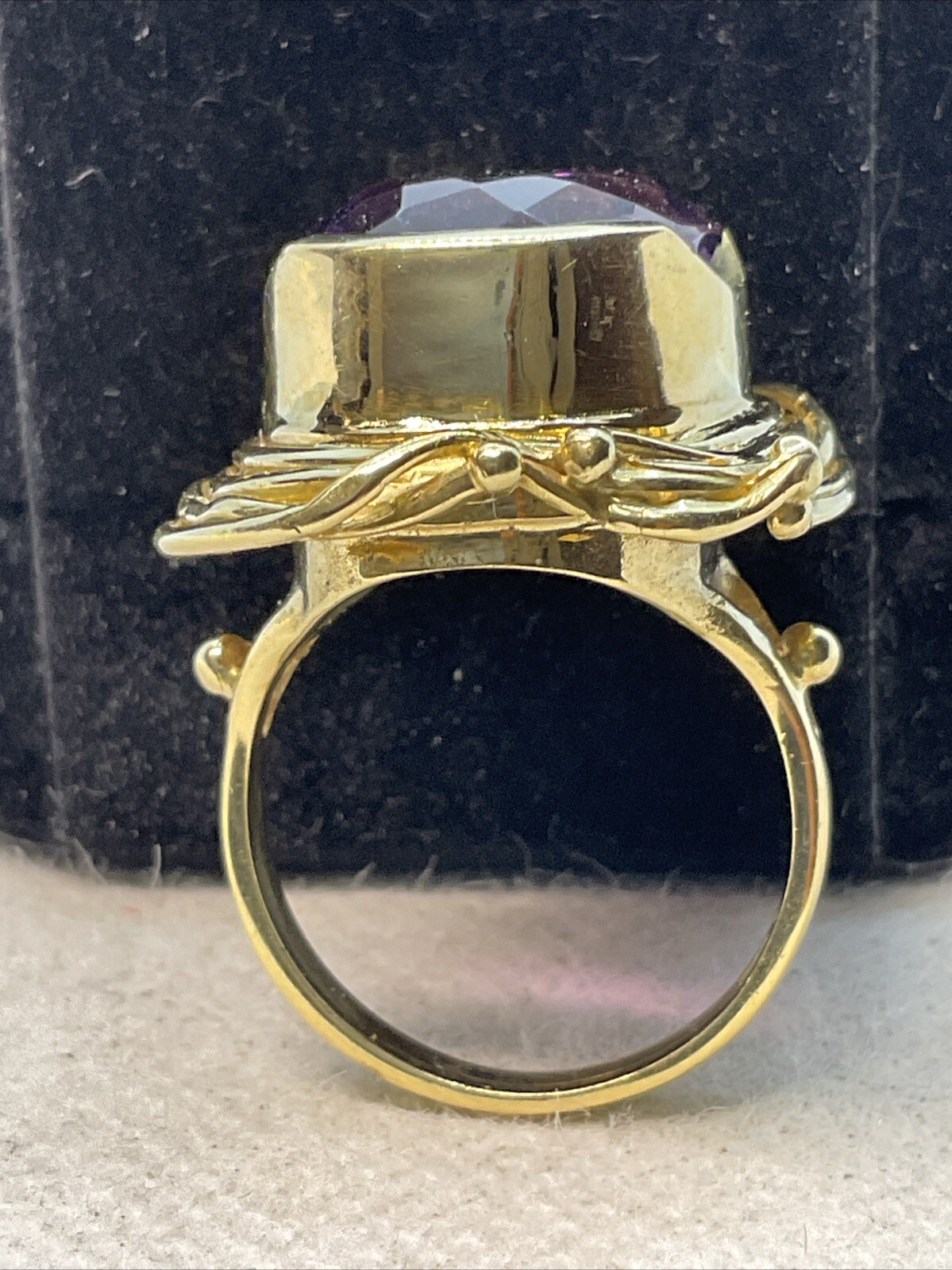 IMPRESSIVE MASSIVE Solid 18K (750) Yellow Gold Am… - image 19