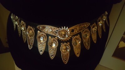 Nina Arjani silver bling belt one size 1970 main image 4