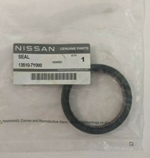 Sello de aceite delantero original OEM Nissan cigüeñal para Altima Máxima NV (13510-7Y000)