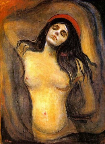 Madonna-by-Edvard-Munch-Hand-painted-Oil-Painting-Reproduction-Canvas-Art-Wall