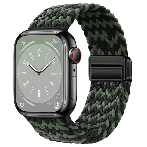 Magnet Nylon Armband für Apple Watch Ultra 2 49mm & Serie 1-9,Ersatzband 38-45mm - Bild 30 von 101
