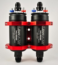 Dual 340lph Inline High Flow Efi Fuel Pump 8an 10an Bosch 044 Style External -8