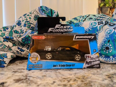 JADA TOYS FAST & FURIOUS 7 DOM S  70 DODGE CHARGER TARGET EXCLUSIVE New