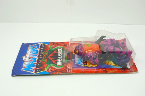 MOTU, Tung Lashor, Masters of the Universe, MOC, carded, figure, He Man, sealed - Picture 10 of 11
