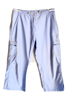 G KILLTEC Sz12 Women's Capri Pants Lavender  Polyester