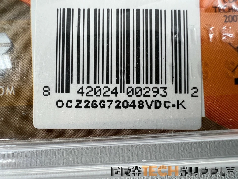 OCZ Technology OCZ26672048VDC-K PC25400 DDR2 Memory 2 x 1Gb With WARRANTY - Image 4 of 4