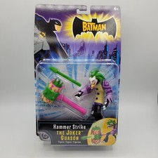 Figura de acción Mattel 2004 Batman Hammer Strike The Joker Guason nueva en paquete G3433