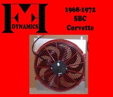 SISTEMA VENTOLA RAFFREDDAMENTO ELETTRONICA F DYNAMIC EXTREME: 1968-1972 CHEVY CORVETTE SBC