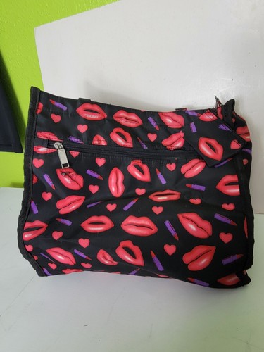 Lips Lipstick All Over Print Purse And Small Coin Purse Kiss