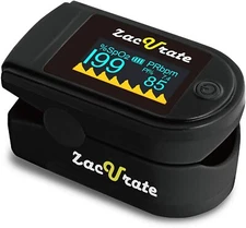 Zacurate 500C Fingertip Pulse Oximeter SpO2 Blood Oxygen Level Monitor O2 Meter