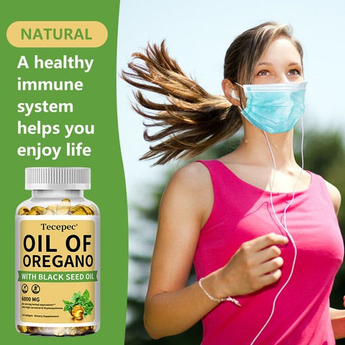 Bio-Oregano-Weichkapseln 2 in 1 Schwarzkümmelöl Kräuterergänzung - Bild 7 von 13