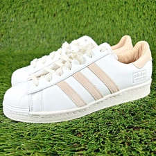 Adidas Superstar Lux Men's 8.5, Women's 9.5 White Beige IG1383
