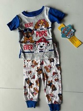 Paw Patrol 2 Piece Short Sleeve Knit Pjs NWT 12 M