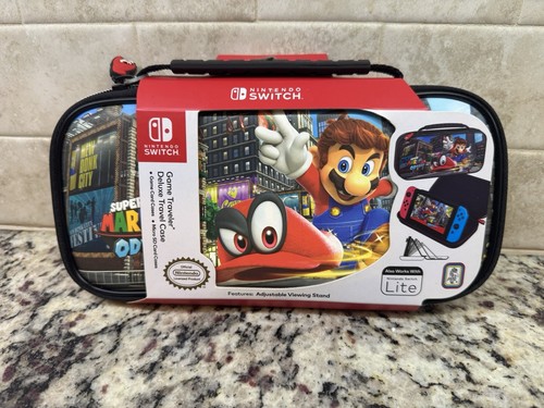 Nintendo Switch/Lite Game Traveler Deluxe Travel Case - Super Mario BRANDNEU