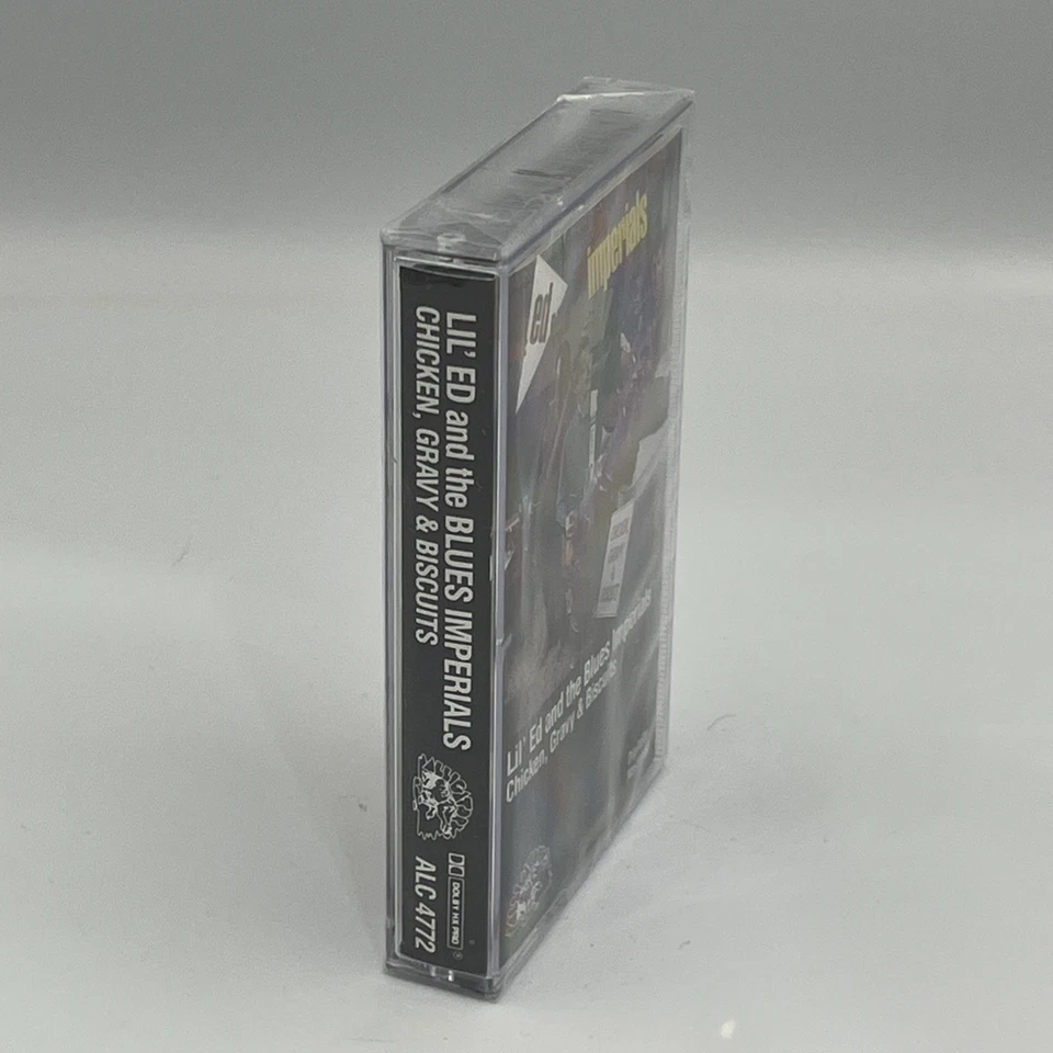 Lil’ Ed And The Blues Imperials Chicken Gravy & Biscuits Cassette Alligator 1989 - Image 3 of 4
