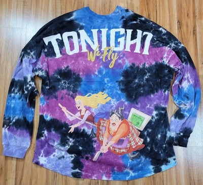 Disney Spirit Jersey Hocus Pocus Adult 2XL Tie Dye Sanderson Tonight We Fly XXL 