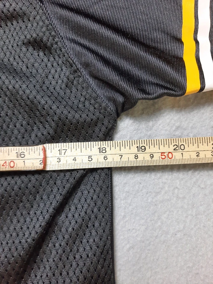 Camiseta deportiva vintage de los Pittsburgh Steelers para niños grande negra Reebok NFL Hines Ward #86 Foto 3 de 4
