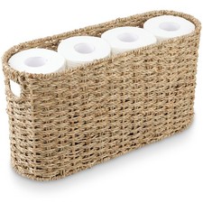 Seagrass Toilet Paper Storage Basket