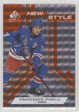 2021-22 SP Game Used CHL Edition Orange Foilboard 12/99 Francesco Pinelli z6b