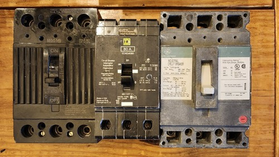 #ad #ad Lot Of GE And Square D Breakers TED TQD EDB $200.00